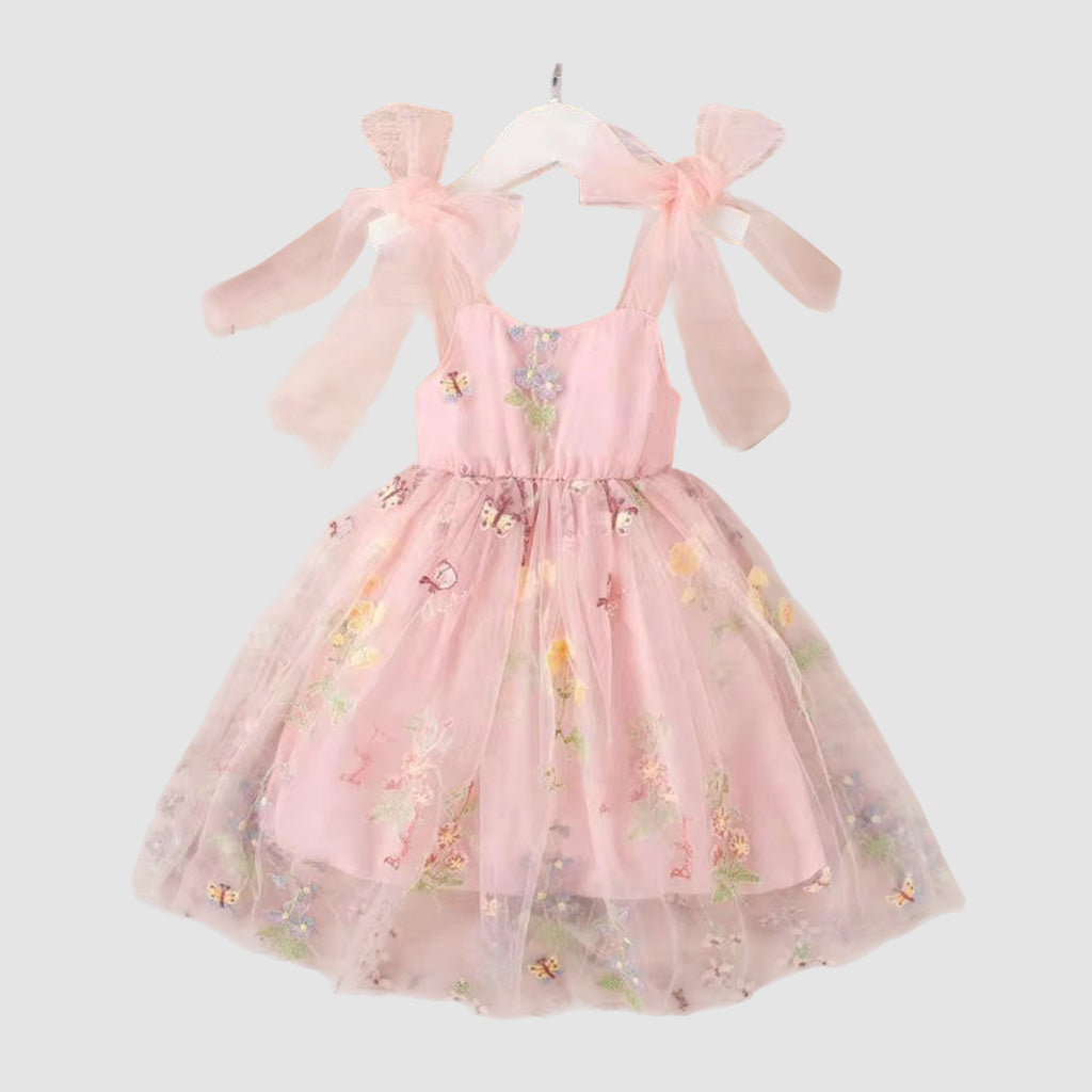 Lovely Butterfly Flower Dress