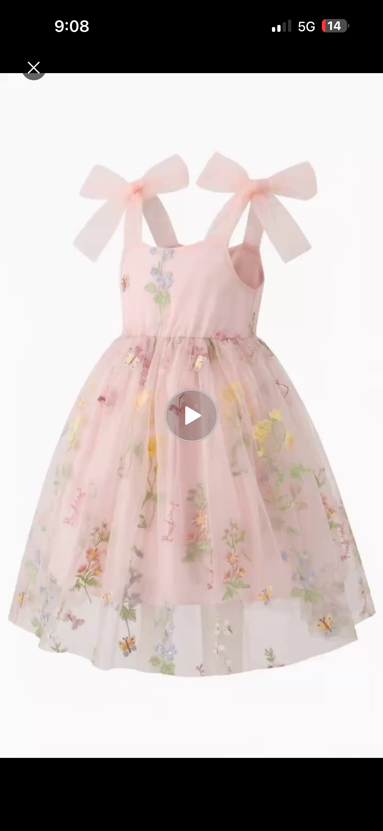 Whimsical Floral Dress