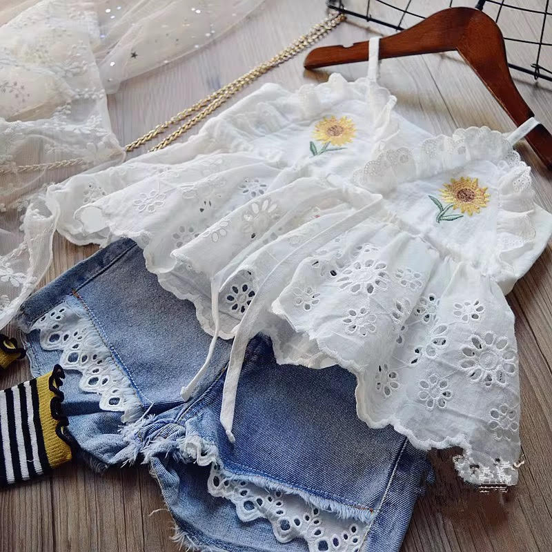 Sunflower Short Set
