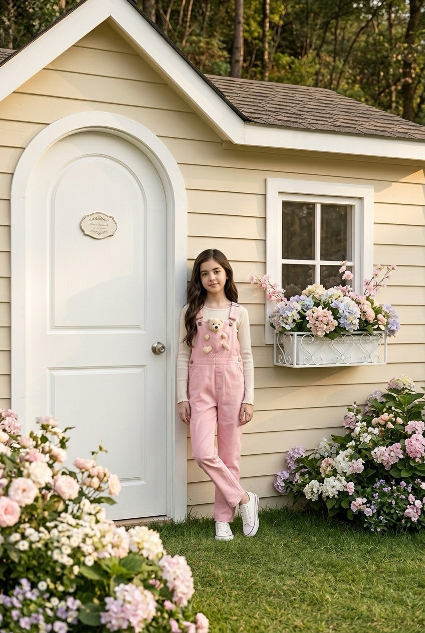 Teddy Pink Outfit