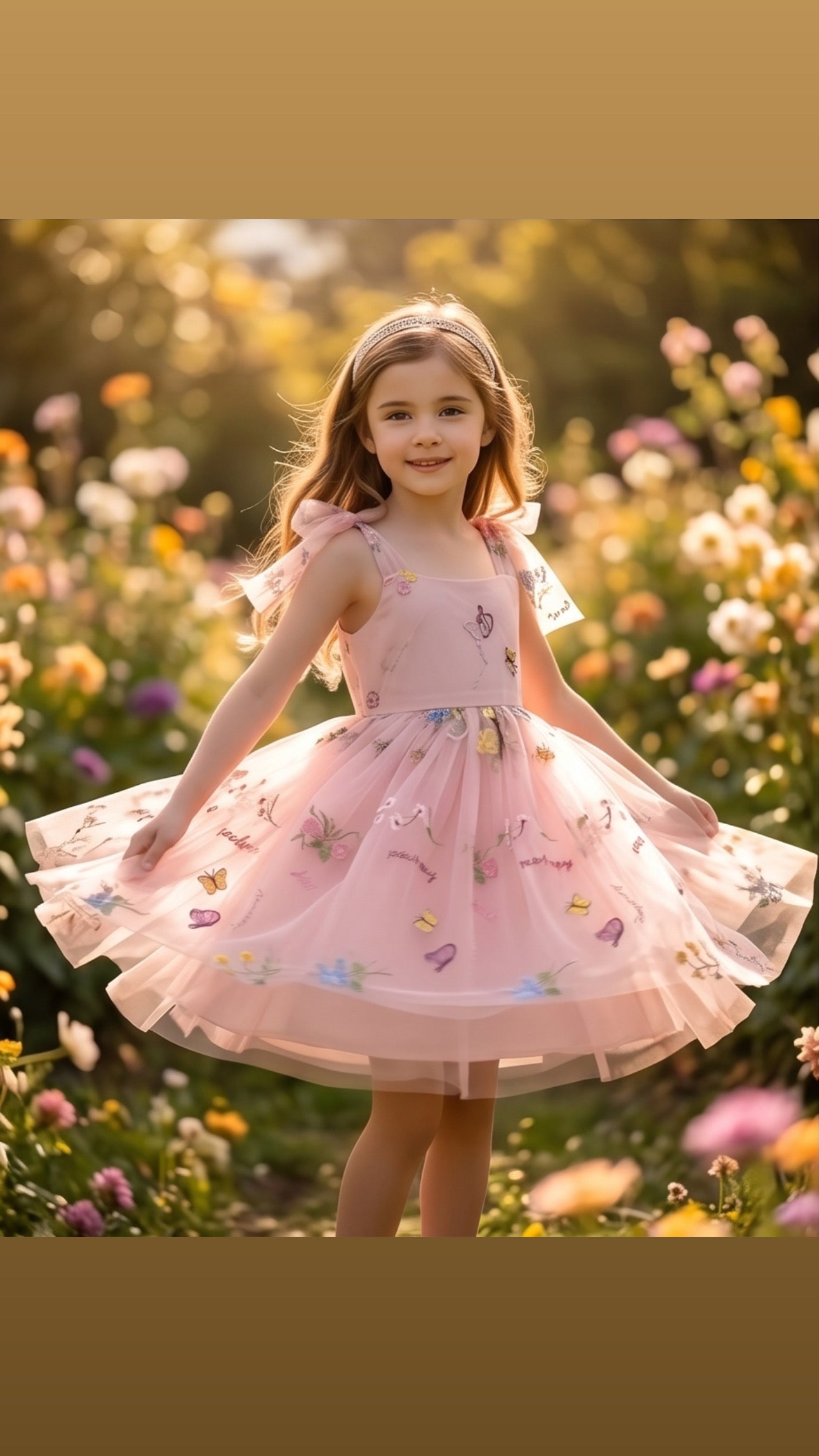 Whimsical Flower Dress